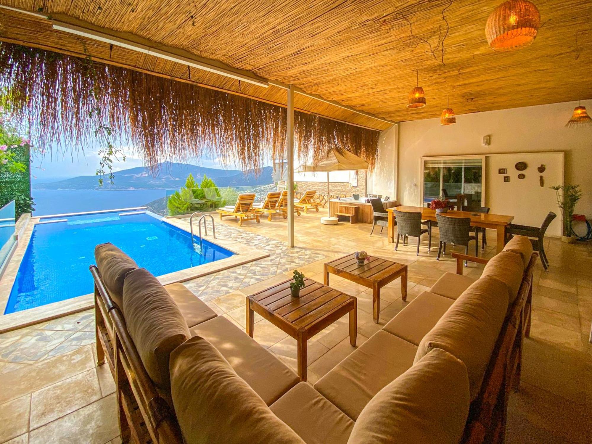 Villa Panorama Kalkan Jilda Livya Exterior foto