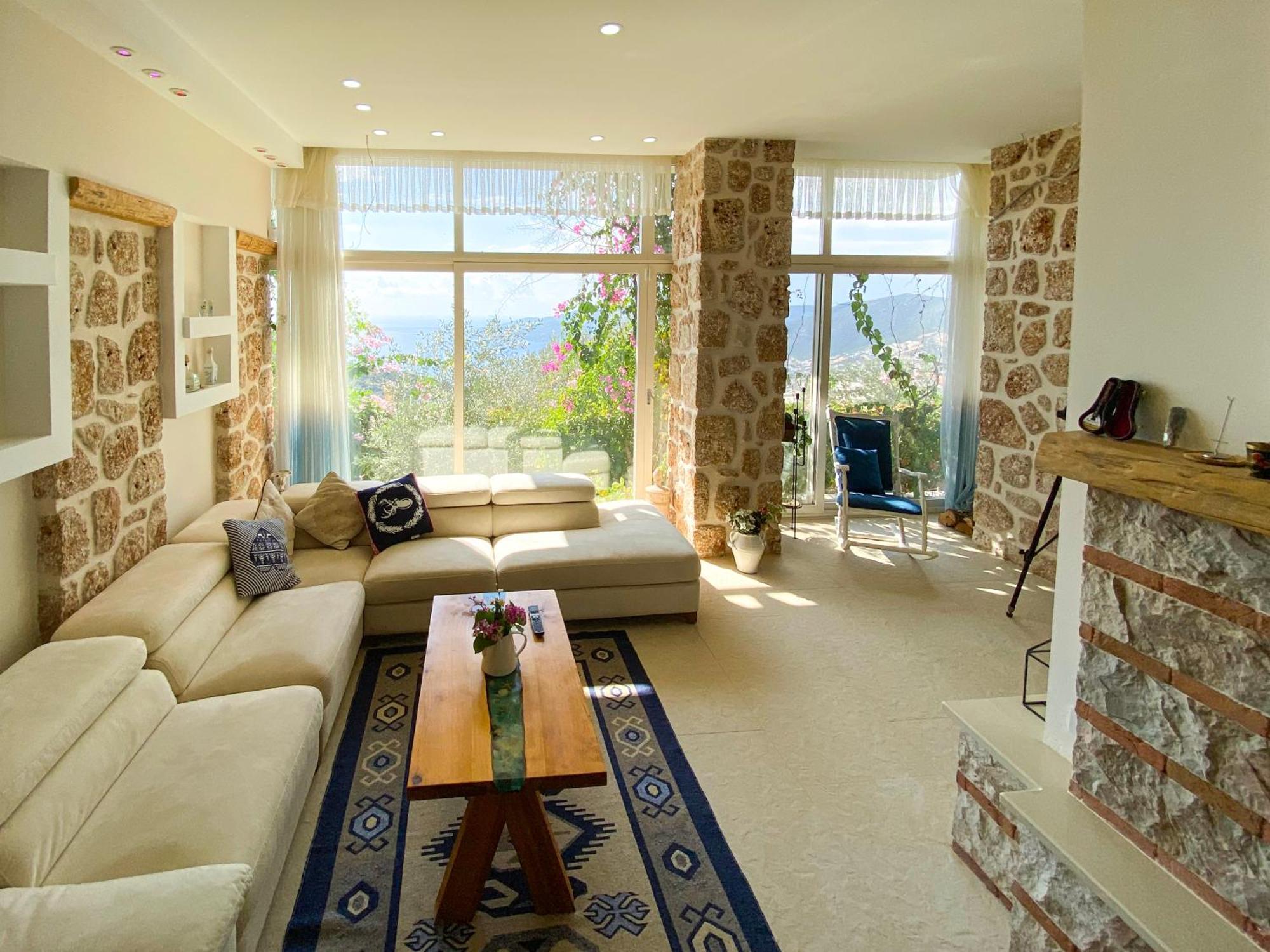 Villa Panorama Kalkan Jilda Livya Exterior foto