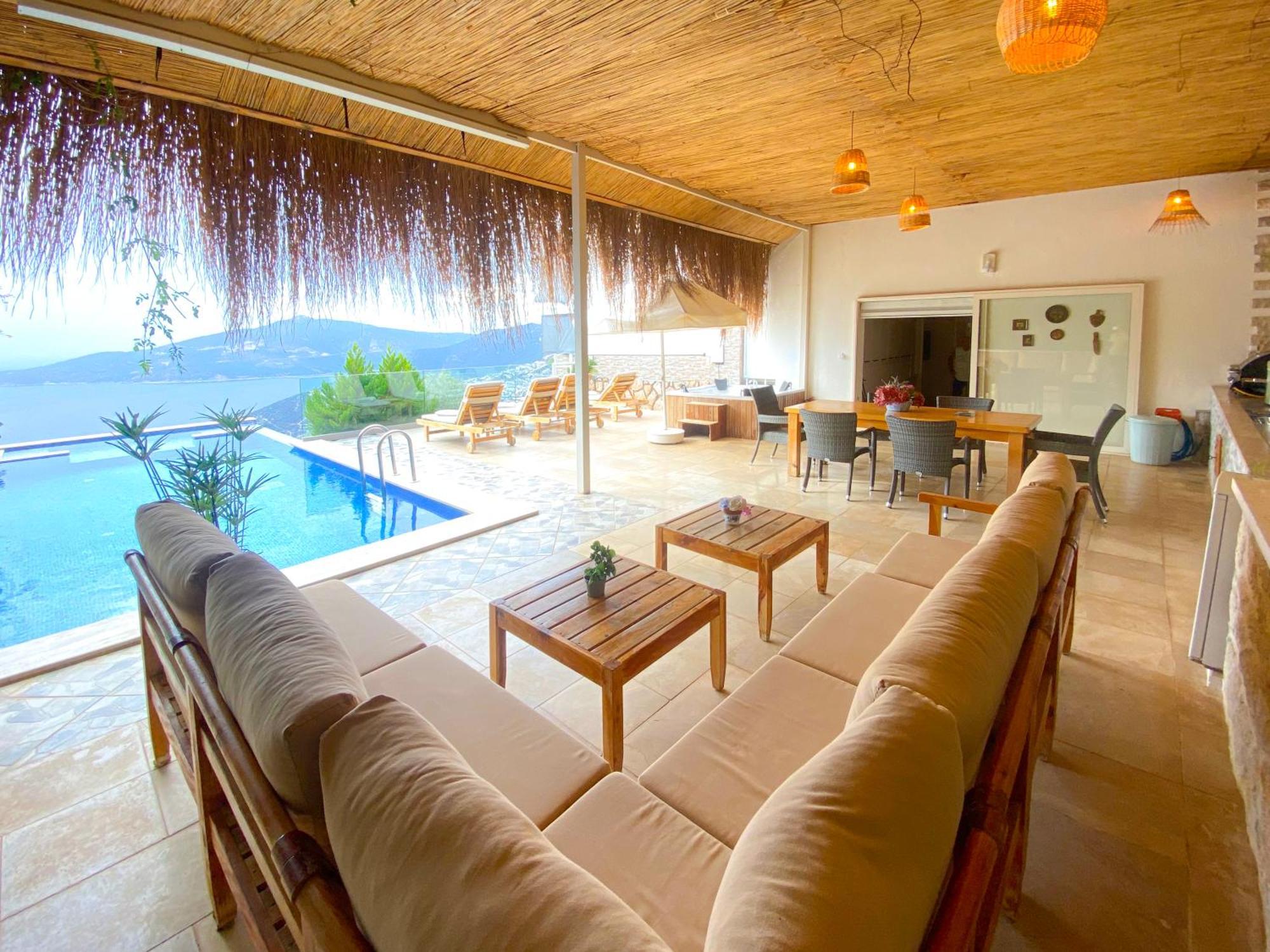 Villa Panorama Kalkan Jilda Livya Exterior foto